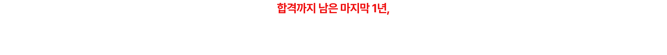 빈틈없이 채우는 커리큘럼