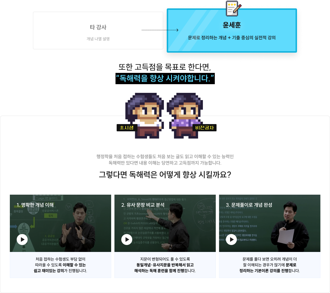 또한 고득점을 목표로 한다면, 독해력을 항상 시켜야합니다.