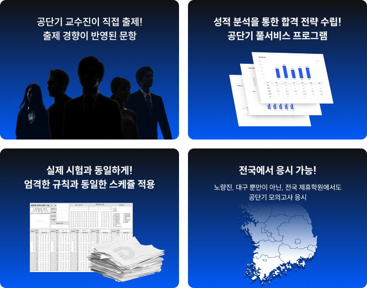 시간 조절 I 정확한 마킹 체크 경쟁자들과 함께하는 시험 현장을 그대로