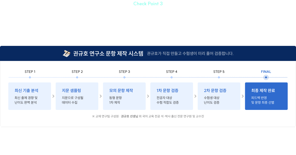외주 제작과 비교가 될까요? 자체 제작 100%, 압도적인 퀄리티