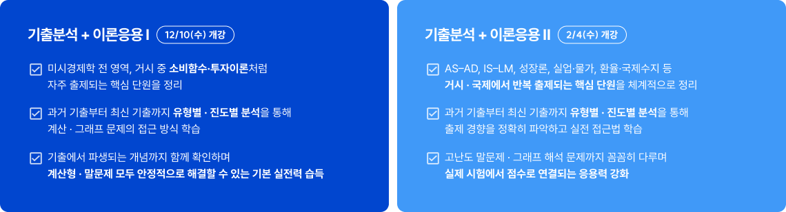 기출분석 + 이론응용 Ⅰ·Ⅱ