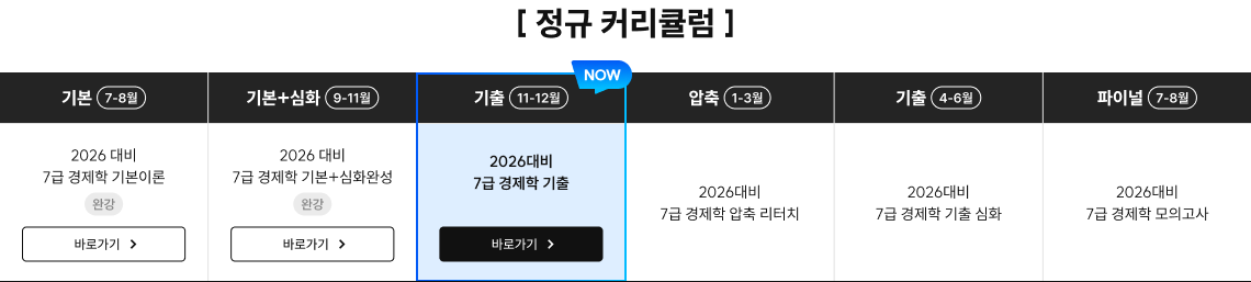 [ 정규 커리큘럼 ]