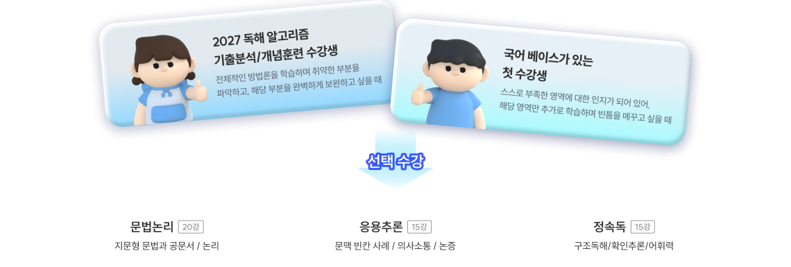 선택과 집중으로 약점 영역 공략 가능