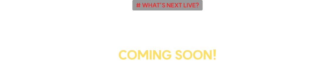 통합 LIVE ZONE은 계속 업데이트됩니다. COMING SOON!