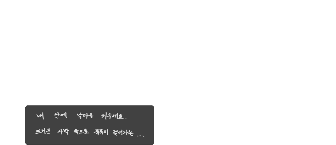 선생님 손펀지