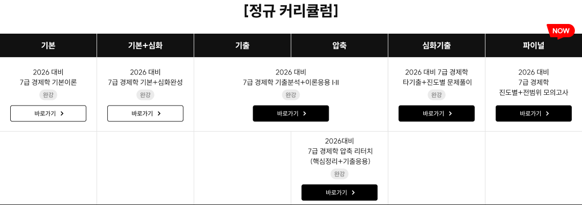 [정규 커리큘럼]