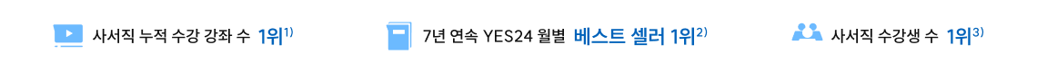 사서직 누적 수강 강좌 수 1위