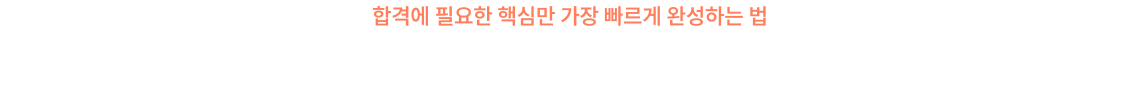 필다나로 암기하고, 기출로 완성합니다.