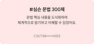 #심슨 문법 300제