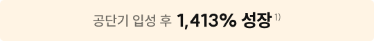 1,413% 성장