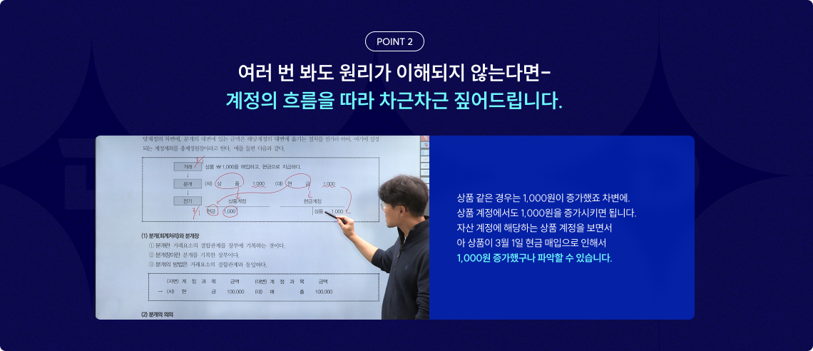계정의 흐름을 따라 차근차근 짚어드립니다