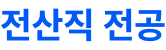 전산직 전공