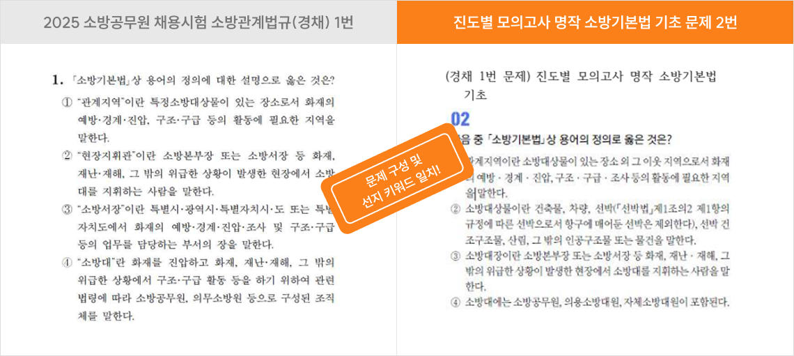 보기 내용 적중