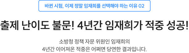 유일하게 임재희만 적중!했기 때문입니다.