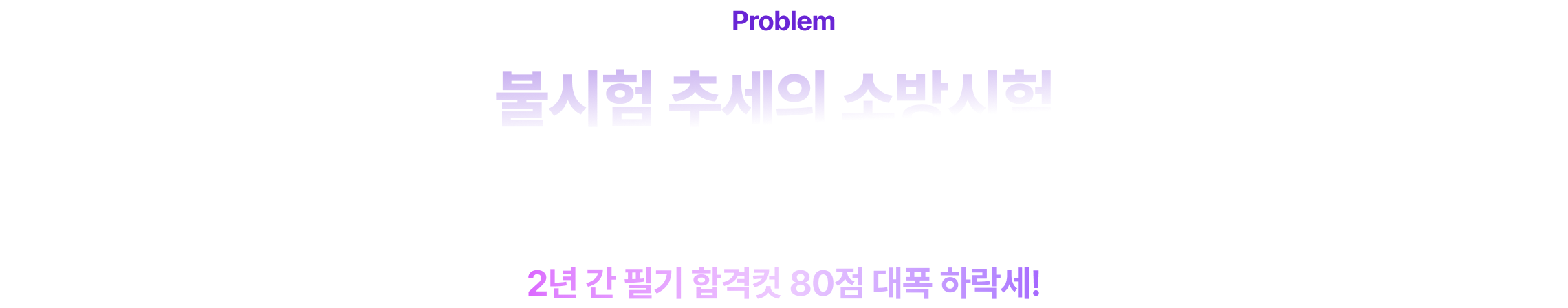 불시험 추세의 소방시험, 2027 또한, 난이도 예측 불가