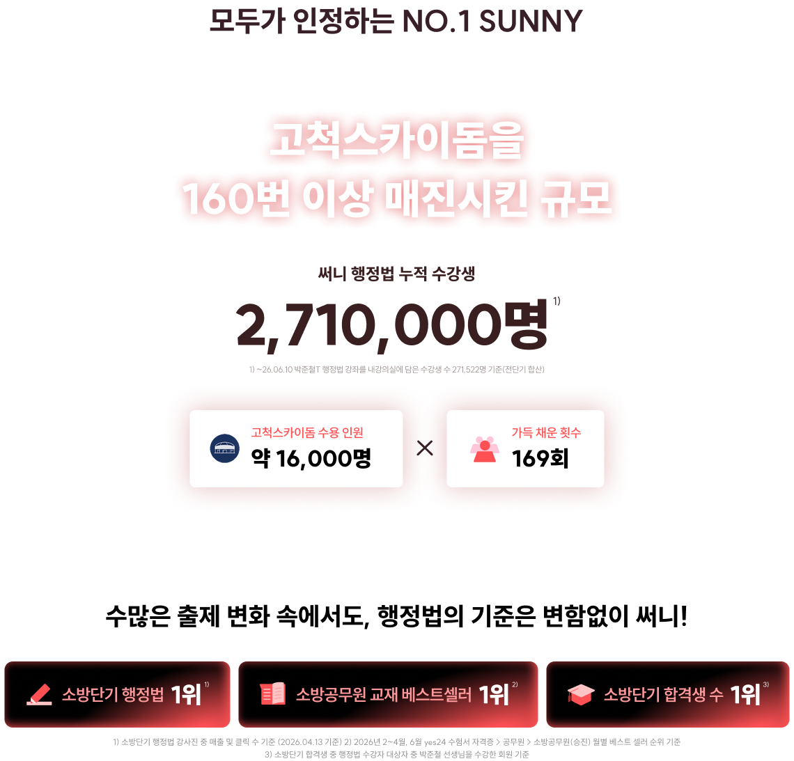 모두가 인정하는 NO.1 SUNNY