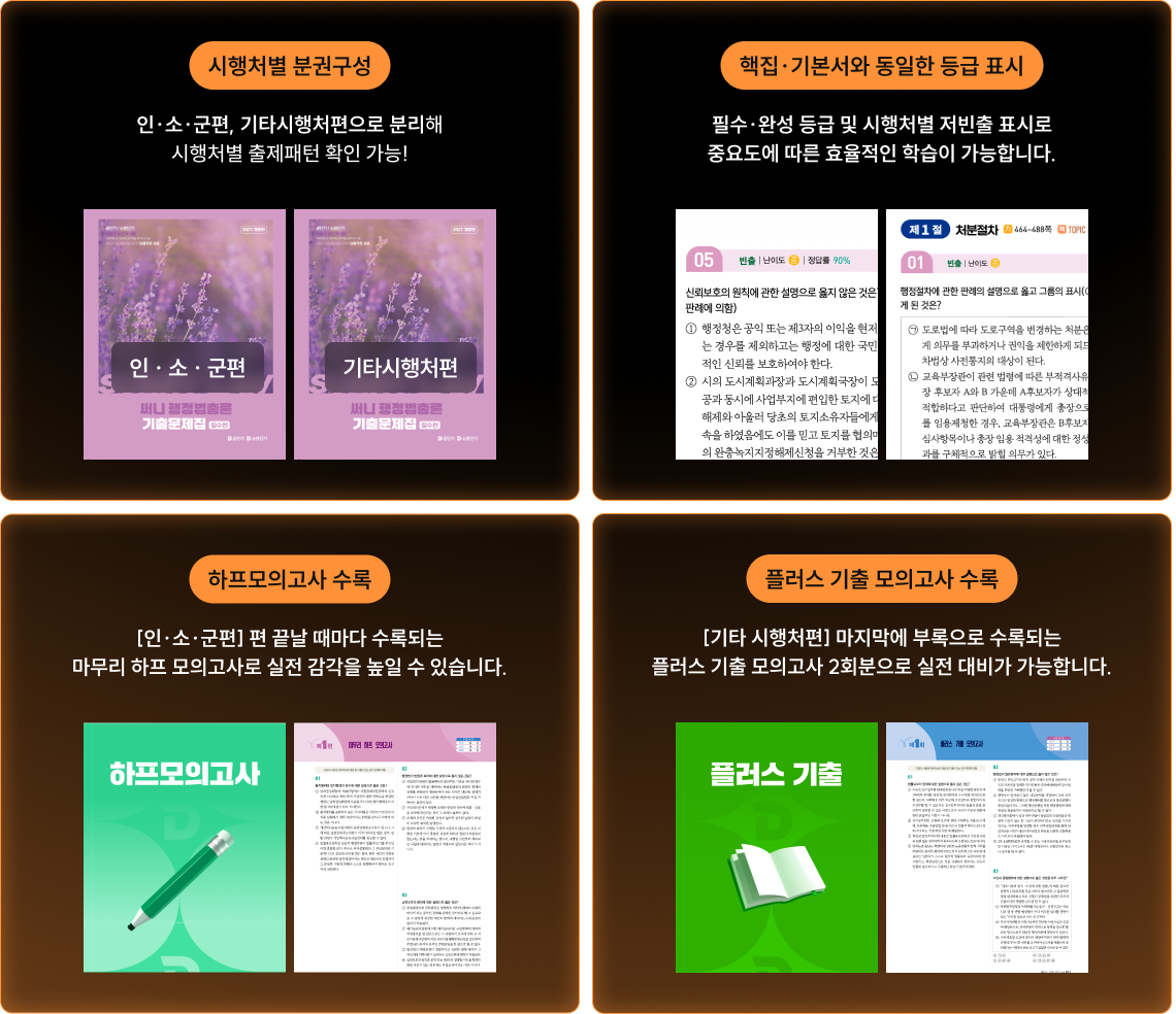 2027 써니 기출문제집에 담긴 새로운 변화, 전/격/공/개