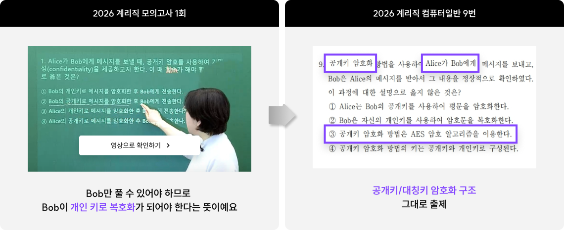 2026 계리직 모의고사 1회 적중