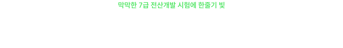 박미진 7급 전산개발 전략